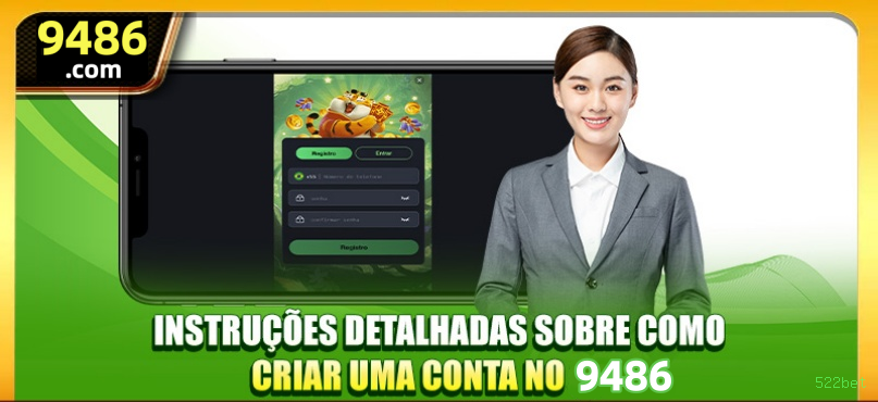 Cadastro rápido e seguro na 522bet
