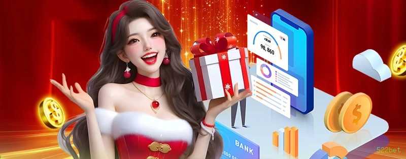 Imagem promocional da 522bet mostrando a plataforma e suas vantagens